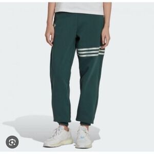 Adidas Adicolor Neuclassics Joggers Womens Pants‎ Green Athleisure 3 Stripe